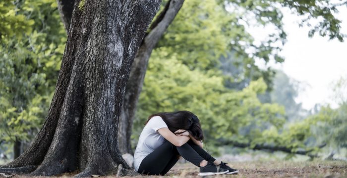 The woman generally has a sad mood about all aspects of their lives. She unable to enjoy the same activities that were previously enjoyed .